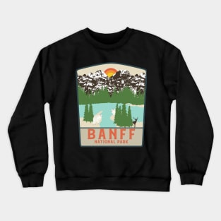 Banff National Park Crewneck Sweatshirt